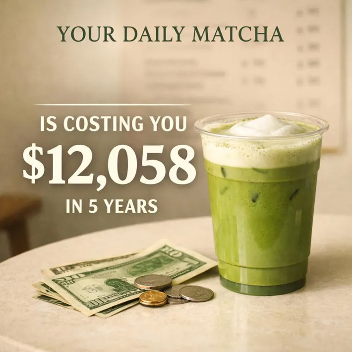 Matcha Habit Cost Calculator